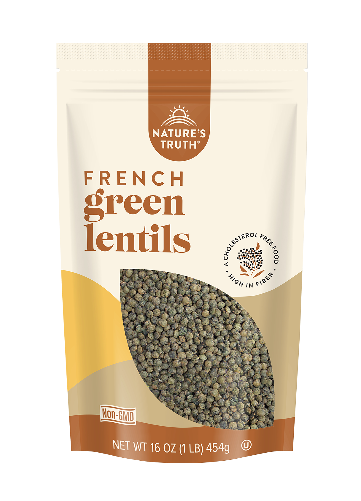 natures truth green lentils high fiber