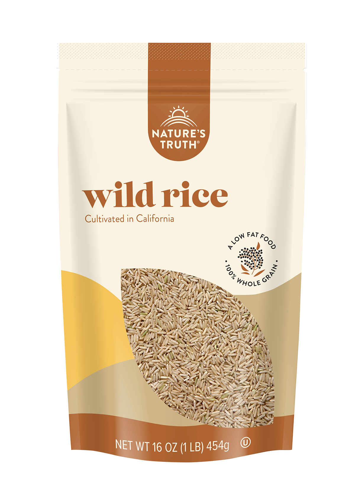 natures truth wild rice low fat whole grain