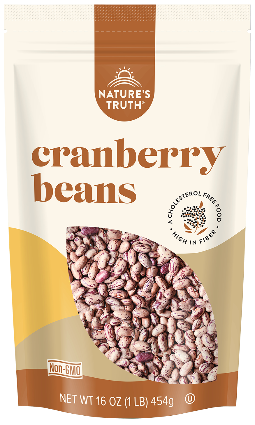 nature's truth cranberry beans