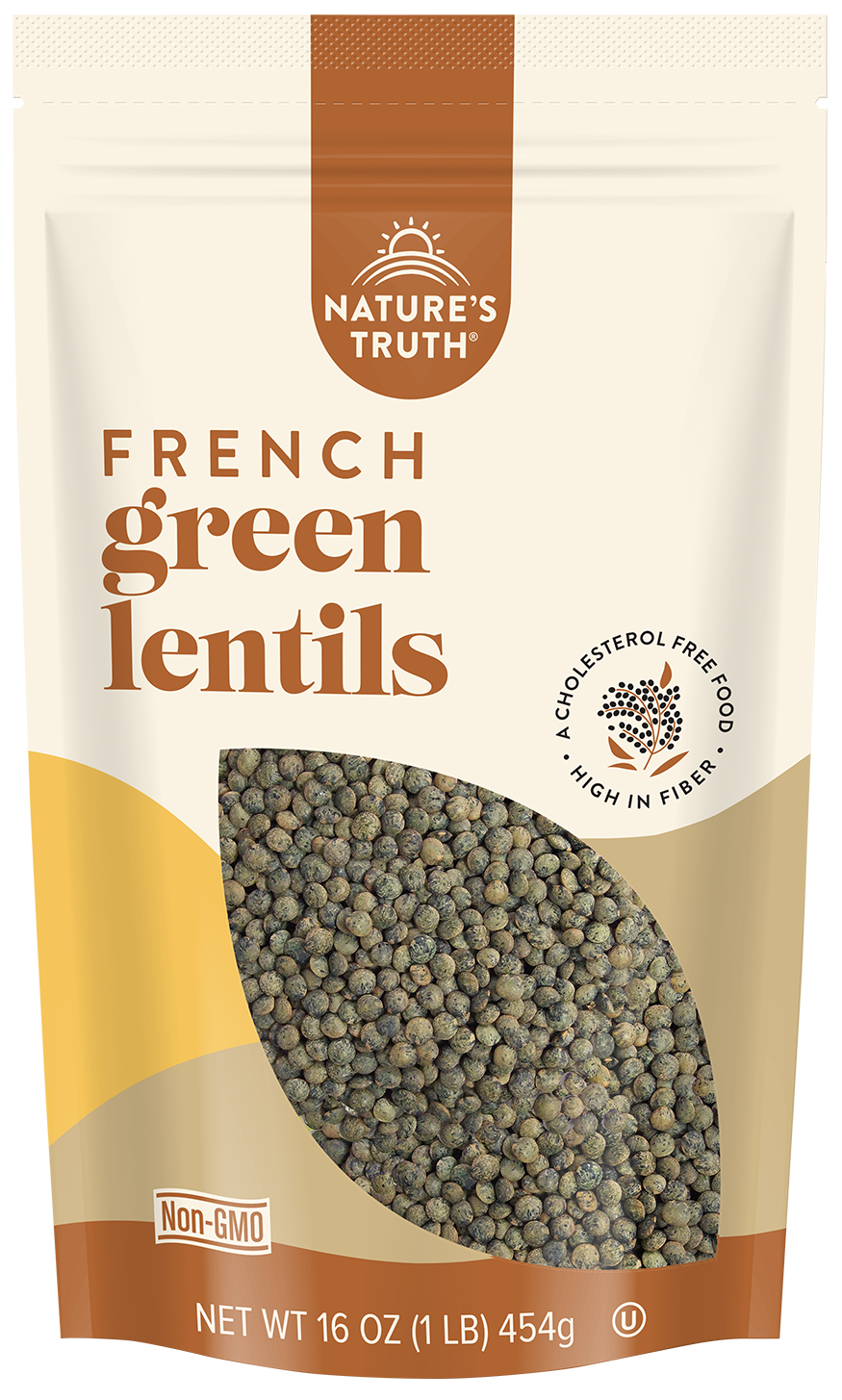 nature's truth green lentils
