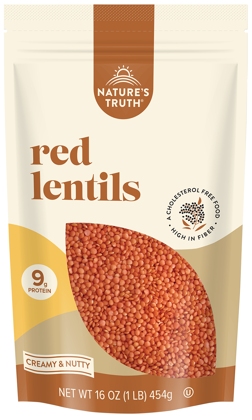 nature's truth red lentils
