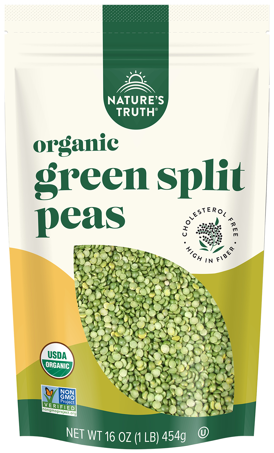 natures truth organic green split peas